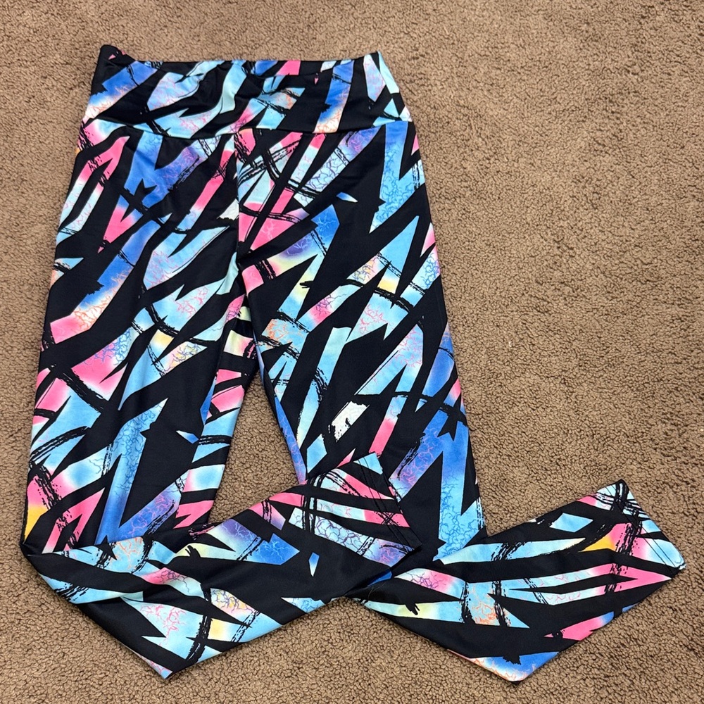 Colorful Geometric Leggings